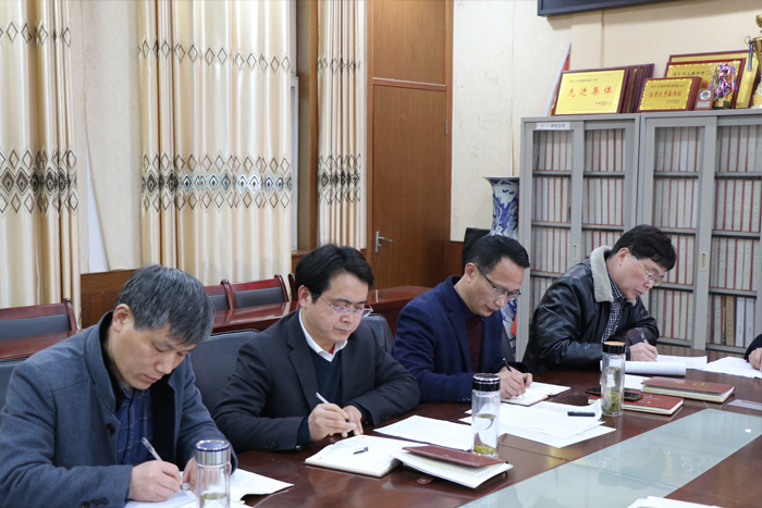 舒城县千人桥中学召开党史学习教育专题民主生活会