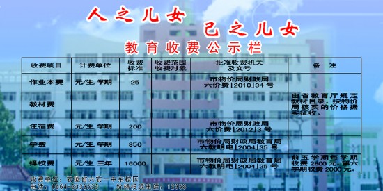 六安一中东校区2015.秋学期收费标准.jpg